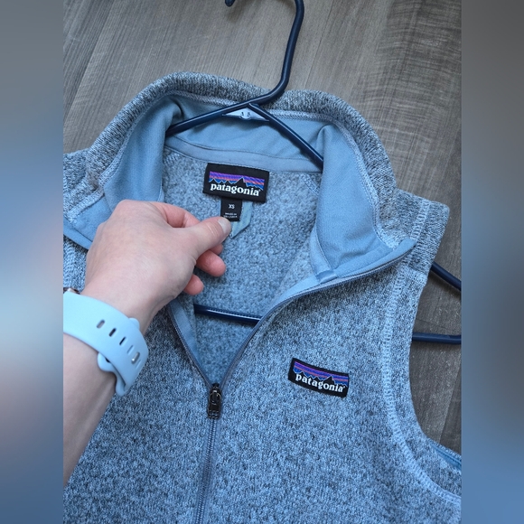 CLEAN Patagonia Better Sweater Vest - Steam Blue - Picture 4 of 6